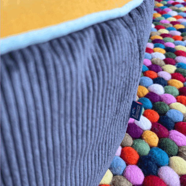 Sunny Moon Pouf-Bezug für Stillkissen hey.lumico