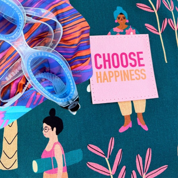 Nasstasche Details Choose Happiness von hey.lumico