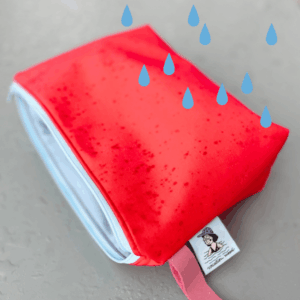 Wet Bag Kirschrot hey.lumico Nasstasche