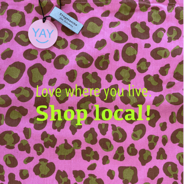 Shopper Statement Tasche VIDA "Shop local" – Bild 4