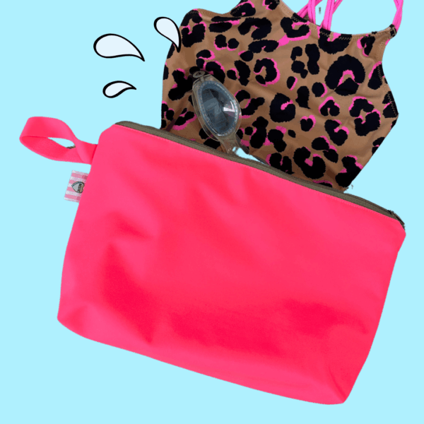 Wet Bag Nasstasche Neonpink