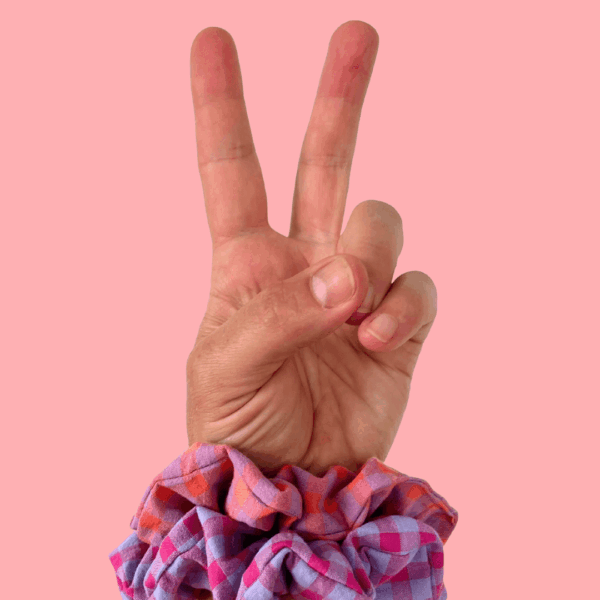 Peace Scrunchies